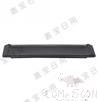 20&quot; Rectangular Striped Plate (Frosted), Matte Black, MF, 501*158*31mm
