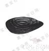 6.3&quot; Shell Plate (Frosted), Matte Black, MF, 160*130*20mm
