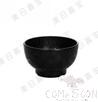 5&quot; Stone Pot Bowl, Matte Black, MF, 127*127*70mm