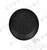 6&quot; Round Stripe Plate, Matte Black, MF, 152*152*16mm