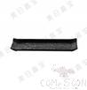 7.5&quot; Rectangular Striped Plate, Matte Black, MF, 189*94*15mm