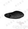 8.8&quot; Fried Dumpling Plate, Matte Black, MF, 223*162*28mm