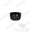 3.9&quot; Miso Bowl Set, Matte Black, MF, 100*100*54mm