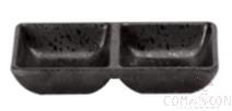 6&quot; Korean Style Double Plate, Matte Black, MF, 149*73*28mm