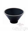 7&quot; Ramen Bowl, Matte Black Yellow Border, MF, 184*184*91mm