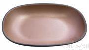 7&quot; &quot; Rectangular Plate, Black Brown, MF, 180*108*28mm