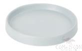 13.62&quot; Simple European Gray Plate, Jane European Gray, MF, φ346*22mm