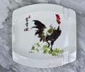 8.4&quot; Plate (With Chopstick Grid), White, MF, 213*203*19mm