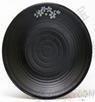 7.9″ Frosted Round Thread Plate, Matte Black, MF, 200.6*27.5mm