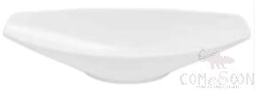 13.2&quot; Plate, Porcelain White, MF, L335*W99*H61mm