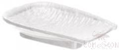 8.5&quot; DustPlate Plate, Porcelain White, MF, L217*W170*H38mm