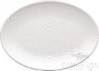 9&quot; Embossed Saucer, Porcelain White, MF, L227.6*W160*H21mm