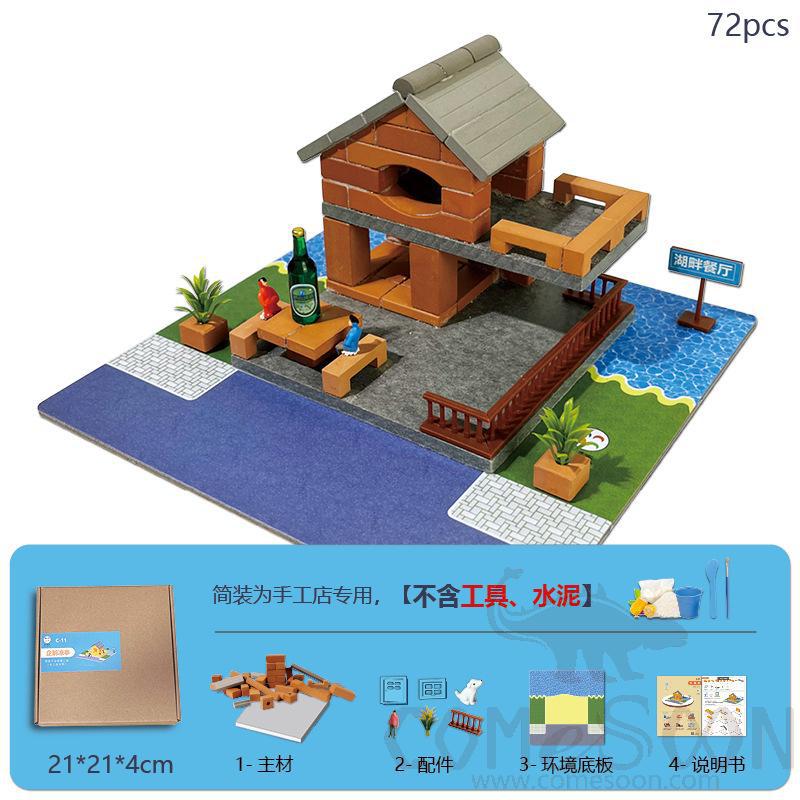 Diy Model-Lakeside Restaurant