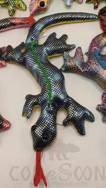 Sandbag Toy-Gecko, 14cm
