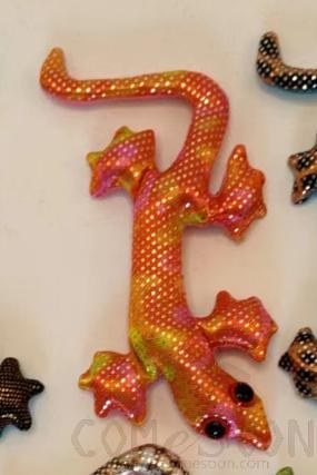 Sandbag Toy-Lizard, 13cm