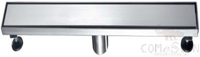Long Strip Floor Drain, SUS304, 305*76*80mm, Thickness 1.2mm, Sanding