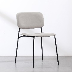 Chair, PU+sprayed iron legs
, 49*54*73*43.5cm 