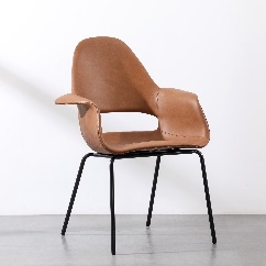 Chair, PP soft package seat plate + sprayed iron legs
, 61*74*45.5*86.5cm 