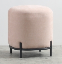 Chair, soft bag + sprayed iron frame
, 43*43*47cm 