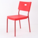 Chair, PP+ sprayed iron frame
, 46*51*44.5*77cm 