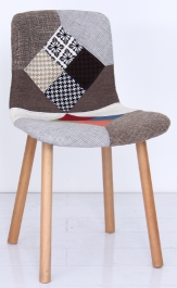 Chair, PP soft pack seat plate + sprayed iron frame + beech wood legs
, 48.5*51*79*48cm 