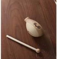 Sakaban Wooden Fish-Beech Maple Leather Gray L110*W60*H57mm