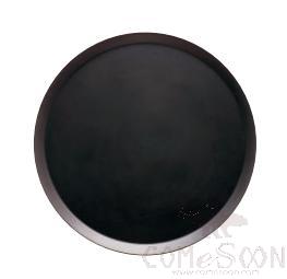 MA 10&quot; Melamine Black Deep Plate