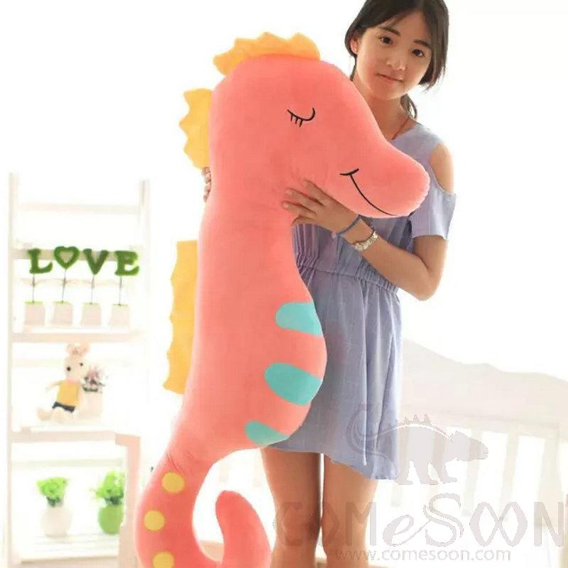 Seahorse Plush Doll，PP Cotton，L50cm