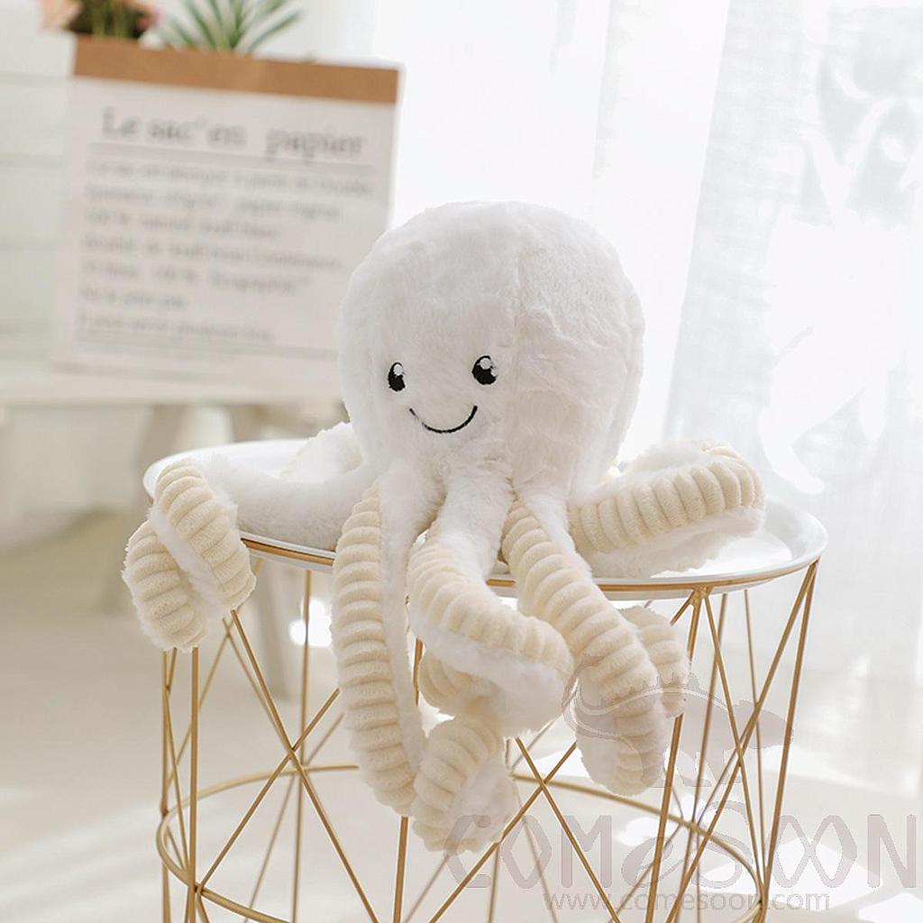 Octopus Plush Doll，PP Cotton，L30cm