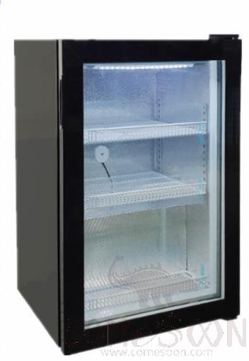 98L Display Ice Cream Freezer, Black, L595*W555*H842mm, 210W, -18~-25℃
