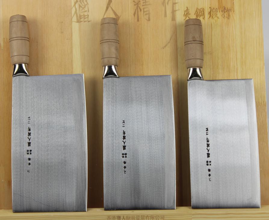 HTMT No.1 Slicing &amp; Chopping Knife with Wooden Handle