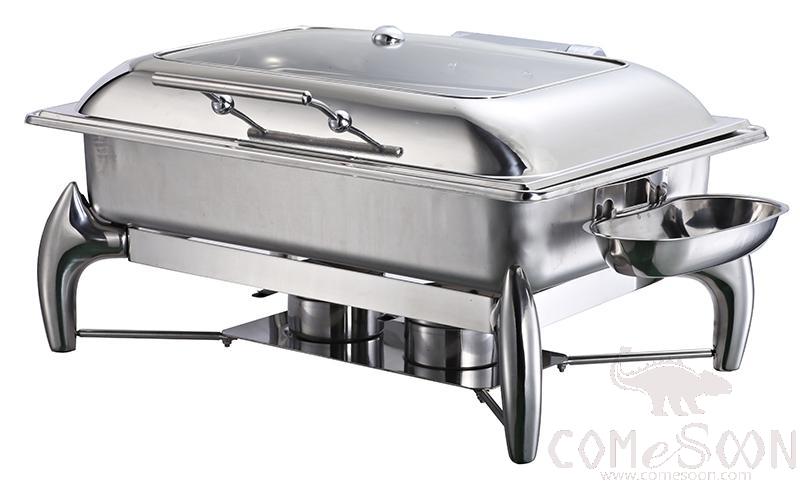 1/1 Rectangular Visual Hydraulic Chafing Dish
