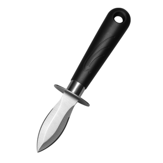 Oyster Knife, SS 420+ABS, L(17+6.5)*W2.2cm