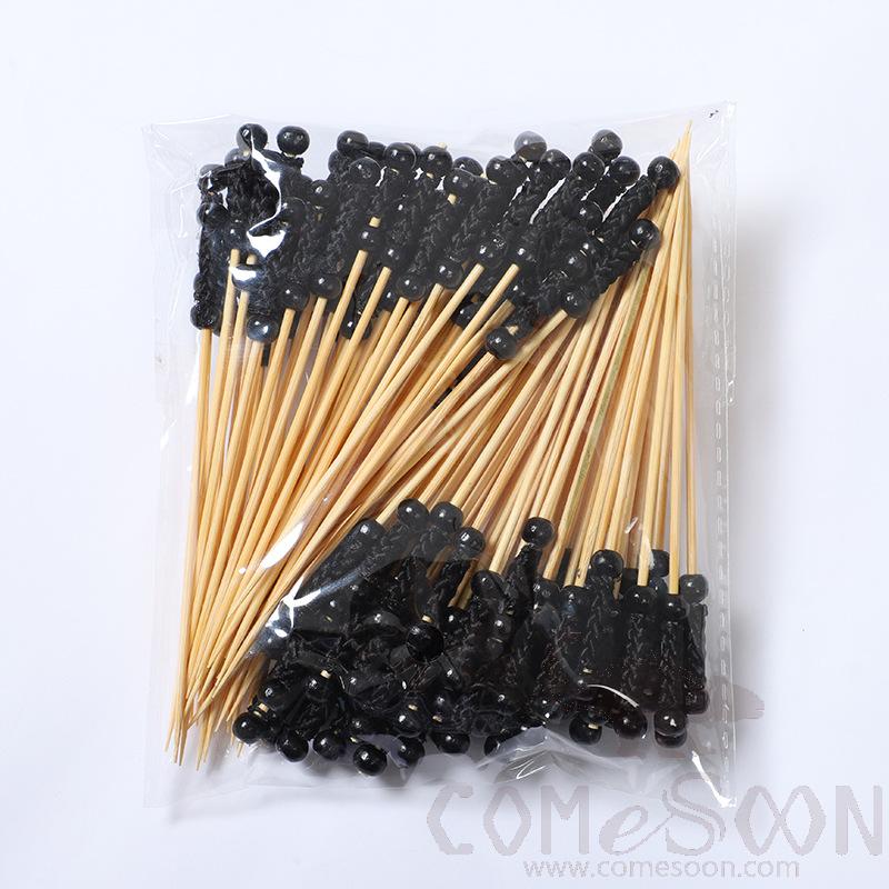 Bamboo Fruit Cocktail Skewers，L12cm