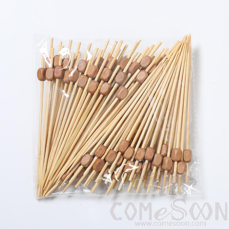 Bamboo Fruit Cocktail Skewers，L12cm