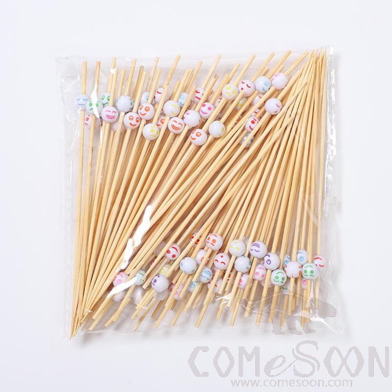 Bamboo Fruit Cocktail Skewers，L12cm
