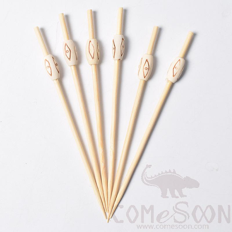 Bamboo Fruit Cocktail Skewers，L12cm
