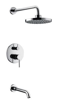 Concealed Shower-Brass