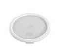 JD Series- White round storage container-lid Ф13.5.5*H1.01cm
