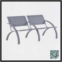 Airport waiting chair row J-30