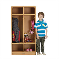 2 compartment lockers