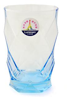 ARC Series Straight Glass Water Cup 35cl Ice blue