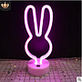 LED neon battery + usb with base