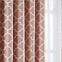 Cotton and linen jacquard curtain fabric