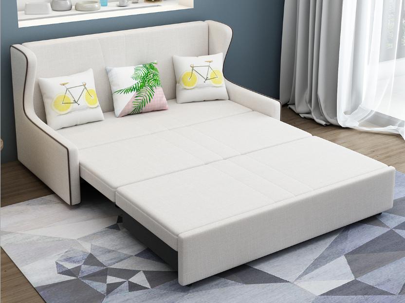 Sofa bed-cotton linen-196*88*85cm