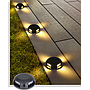 LED Round recessed Floor light-4 Side(Aluminum)