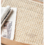 Rattan solid wood dining chair-48*42*79cm