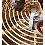 Bamboo rattan coffee table-φ85*38cm