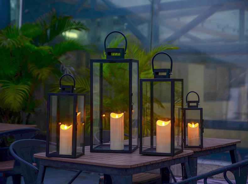 Lantern Lamp-13*13*37cm