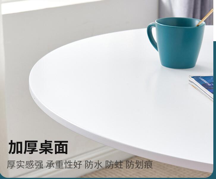 Lacquered small round table-φ110cm